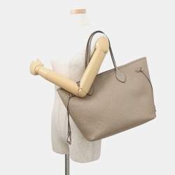 مملوكة مسبقًا حقيبة لوي فيتون نيفرفول تورترل مونوجرام أمبرينت جلد مقاس إم إم