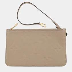 مملوكة مسبقًا حقيبة لوي فيتون نيفرفول تورترل مونوجرام أمبرينت جلد مقاس إم إم