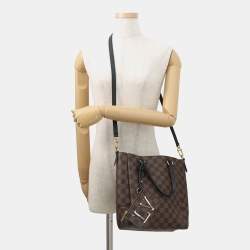 مملوكة مسبقًا حقيبة لوي فيتون بلمونت نويغ دامير إبيني كانفاس مقاس بي بي