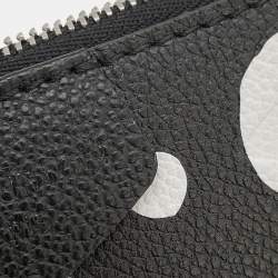 Pre Owned حقيبة اكسيورات لوي فيتون اكس واي كيبوكي متعددة نوير نقش جلد منقط بلا نهاية