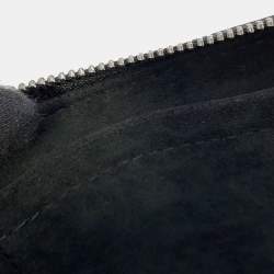 Pre Owned حقيبة اكسيورات لوي فيتون اكس واي كيبوكي متعددة نوير نقش جلد منقط بلا نهاية