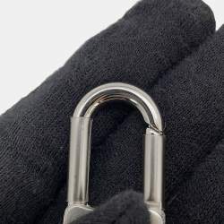 Pre Owned حقيبة اكسيورات لوي فيتون اكس واي كيبوكي متعددة نوير نقش جلد منقط بلا نهاية