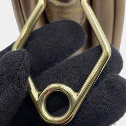 مملوكة مسبقًا وسادة لويس فويتون ذهب جلد الحمل الصغير بي بي