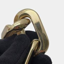 مملوكة مسبقًا وسادة لويس فويتون ذهب جلد الحمل الصغير بي بي