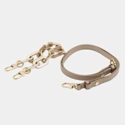 مملوكة مسبقًا وسادة لويس فويتون ذهب جلد الحمل الصغير بي بي