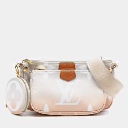 Pre Owned حقيبة لوي فيتون بوول مونوجرام جيانت بني متعددة الملحقاتيي