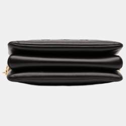 Pre Owned حقيبة لويس فيتون كوسين بوفي من جلد الحمل المنقوش بمونوغرام أسود PM