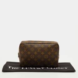 Pre Owned Louis Vuitton Trousse Toilette Monogram Canvas Clutch