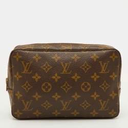 Pre Owned Louis Vuitton Trousse Toilette Monogram Canvas Clutch