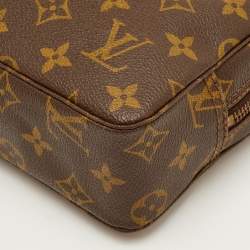 Pre Owned Louis Vuitton Trousse Toilette Monogram Canvas Clutch