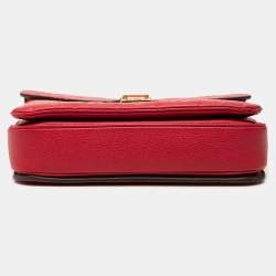 مملوكة مسبقًا Louis Vuitton Red Monogram Empreinte Pochette Metis
