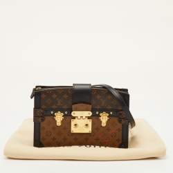 Pre Owned Louis Vuitton Trunk Reverse Monogram Canvas Clutch Bag