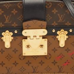 Pre Owned Louis Vuitton Trunk Reverse Monogram Canvas Clutch Bag