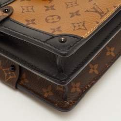 Pre Owned Louis Vuitton Trunk Reverse Monogram Canvas Clutch Bag