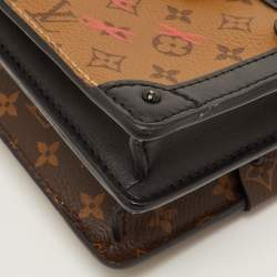 Pre Owned Louis Vuitton Trunk Reverse Monogram Canvas Clutch Bag