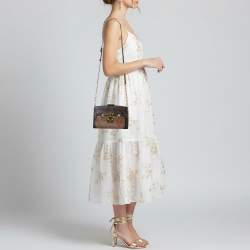 Pre Owned Louis Vuitton Trunk Reverse Monogram Canvas Clutch Bag