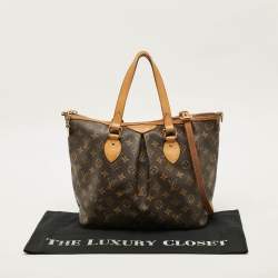 Pre Owned Louis Vuitton Palermo PM Monogram Canvas Bag