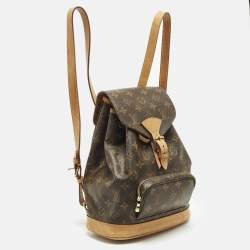 Pre Owned حقيبة ظهر لويس فويتون "مونتسوريوس إم إم" كانفاس مونوغرام وجلد