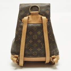 Pre Owned حقيبة ظهر لويس فويتون "مونتسوريوس إم إم" كانفاس مونوغرام وجلد