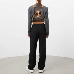 Pre Owned حقيبة ظهر لويس فويتون "مونتسوريوس إم إم" كانفاس مونوغرام وجلد