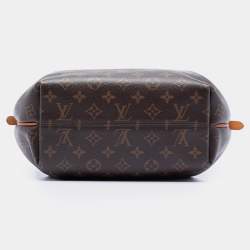 Pre Owned Louis Vuitton Brown Monogram Turenne PM