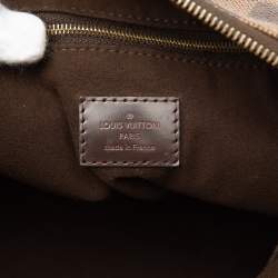 Pre Owned Louis Vuitton Brown Damier Ebene Portobello PM