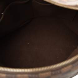 Pre Owned Louis Vuitton Brown Damier Ebene Portobello PM