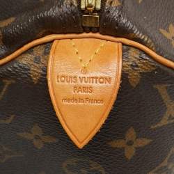 مملوكة مسبقًا حقيبة لويس فويتون سبيدي كانفاس مونوجرام 30