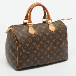 مملوكة مسبقًا حقيبة لويس فويتون سبيدي كانفاس مونوجرام 30