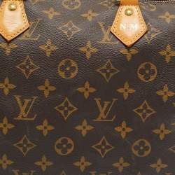 مملوكة مسبقًا حقيبة لويس فويتون سبيدي كانفاس مونوجرام 30