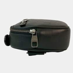 Pre Owned Louis Vuitton Black Damier Inifini Ambler