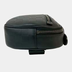 Pre Owned Louis Vuitton Black Damier Inifini Ambler