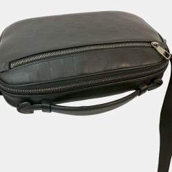 Pre Owned Louis Vuitton Black Damier Inifini Ambler