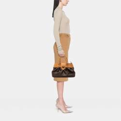 مملوكة مسبقًا حقيبة لويس فيتون بووتيه مونوجرام بني صغيرة PM