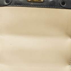 Pre Owned Louis Vuitton Vertical Trunk Black Monogram Canvas Pochette Bag