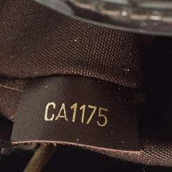 Pre Owned Louis Vuitton Montaigne BB Amarante Monogram Vernis Bag