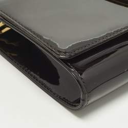 Pre Owned Louis Vuitton Chain Louise MM Amarante Vernis Bag