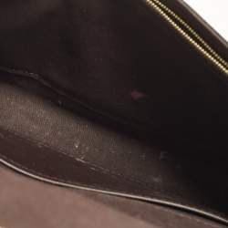 Pre Owned Louis Vuitton Chain Louise MM Amarante Vernis Bag