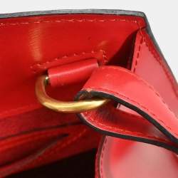مملوكة مسبقًا Louis Vuitton Cluny Red Epi Leather Shoulder Bag