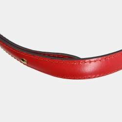 مملوكة مسبقًا Louis Vuitton Cluny Red Epi Leather Shoulder Bag