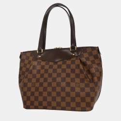Pre Owned Louis Vuitton Damier Westminster PM Shoulder Tote Bag