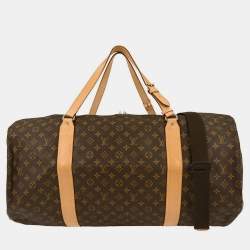 Pre Owned Louis Vuitton Monogram Sac Polochon 2way Duffle Bag