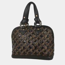 Pre Owned حقيبة لوي فيتون ألما مونوغرام إكليبس سوداء