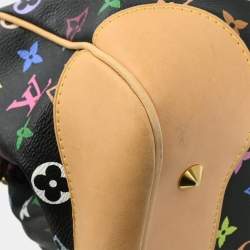 Pre Owned حقيبة لوي فيتون كورتني GM متعددة الألوان سوداء