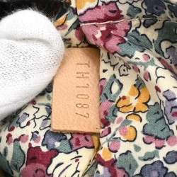 Pre Owned Louis Vuitton Monogram Denim Patchwork Postie 2way Handbag