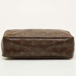 Pre Owned Louis Vuitton Trousse Toilette 28 Monogram Canvas Vintage Cosmetic Pouch