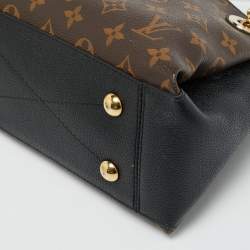 Pre Owned Louis Vuitton Surene BB Black Monogram Canvas and Leather Bag