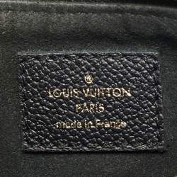 Pre Owned Louis Vuitton Surene BB Black Monogram Canvas and Leather Bag