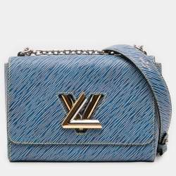 مملوكة مسبقًا Louis Vuitton Blue Epi Denim Twist MM