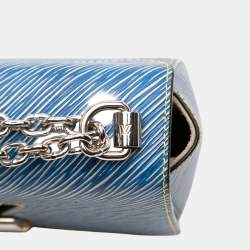 مملوكة مسبقًا Louis Vuitton Blue Epi Denim Twist MM